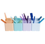 Pot À Crayons Pen-cube Aquarel - Vert Pastel - X 10 - Exacompta