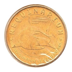 Mini médaille monnaie de paris 2009 - seaquarium (requinarium)