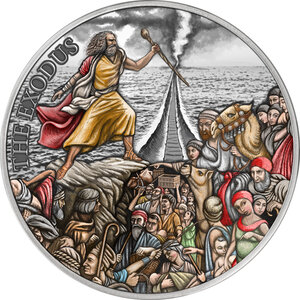 Pièce de monnaie en Argent 10 Dollars g 155.5 (5 oz) Millésime 2023 Fundamental Stories of the Bible EXODUS