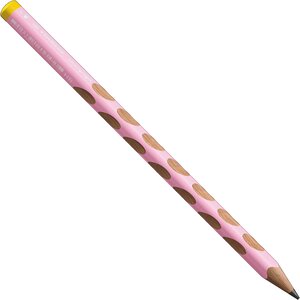 Crayon à papier d'apprentissage easygraph l pour gaucher rose stabilo