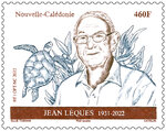 Timbre Nouvelle Calédonie - Hommage à Jean Lesques (1931 - 2022)