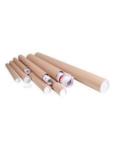 (1 lot  de 50 tubes) tube carton rond longueur totale 780mm