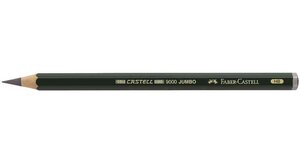 Crayon CASTELL 9000 Jumbo, Degré de dureté: 6B FABER-CASTELL