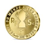 Coupe du Monde de Rugby France 2023 - Monnaie de 5€ 1/2g Or