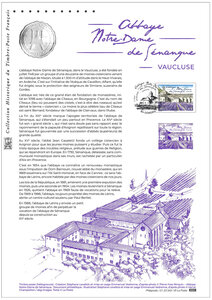 Document philatélique - Abbaye de Sénanque