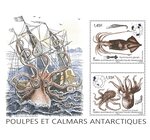 Timbre - TAAF - Bloc Poulpes et Calmars Antarctiques