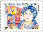 Timbre - Alice Guy (1873-1968) - Lettre internationale