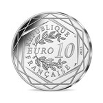 Mascotte - Volleyball - Monnaie de 10€ Argent