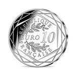 Coupe du monde de rugby France 2023 - Monnaie de 10€ argent