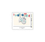 Collector 8 timbres - Naissance - Bébé est là - Lettre Verte