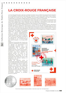 Document philatélique - Croix Rouge - 2023