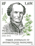 Timbre TAAF - Philibert Commerson (1727 - 1773)