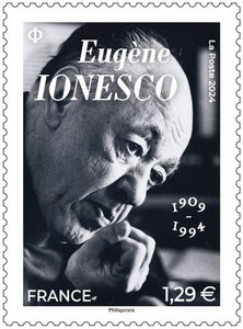 Timbre - Eugène Ionesco - Lettre verte