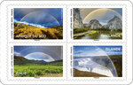 Carnet de 12 timbres - Entre ciel et terre - Lettre Verte