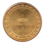 Mini médaille monnaie de paris 2007 - les saintes maries de la mer