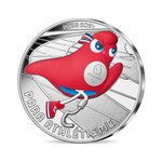Monnaie de 10€ en argent - Mascotte -  Jeux Paralympiques  2024 para athlétisme - Millésime 2023
