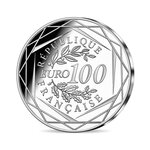 Coupe du monde de rugby France 2023 - Monnaie de 100€ argent