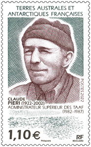 Timbre TAAF - Claude Perri (1922 - 2002)