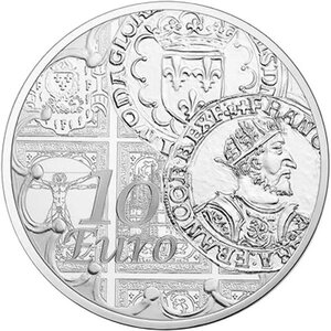 Pièce de monnaie 10 euro France 2016 argent BE – Semeuse (le teston)
