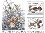 Timbre - TAAF - Bloc Poulpes et Calmars Antarctiques