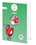 Mascotte - Golf - Monnaie de 10€ Argent