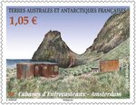 Timbre - TAAF - Cabanes d'Entrecasteaux