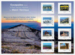 Collector 8 timbres - Escapades dans le Parc naturel régional du Mont-Ventoux - Lettre Verte